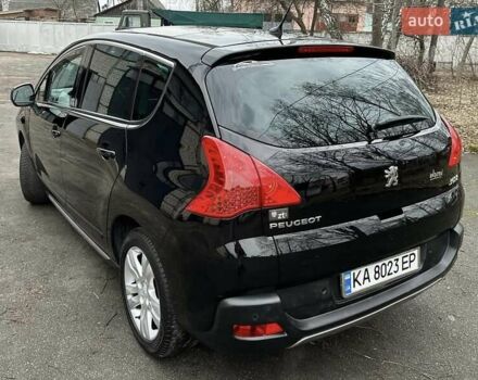 Черный Пежо 3008, объемом двигателя 2 л и пробегом 239 тыс. км за 10500 $, фото 1 на Automoto.ua