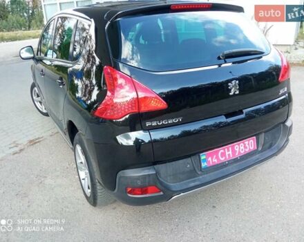 Черный Пежо 3008, объемом двигателя 1.6 л и пробегом 260 тыс. км за 8100 $, фото 11 на Automoto.ua