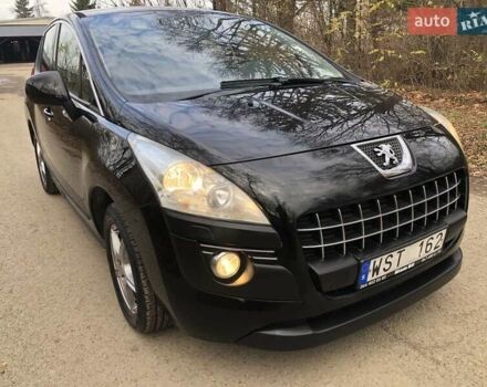 Черный Пежо 3008, объемом двигателя 1.6 л и пробегом 249 тыс. км за 7500 $, фото 2 на Automoto.ua