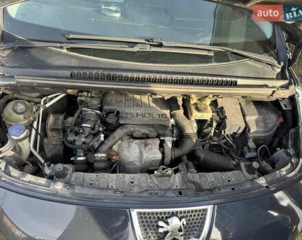 Черный Пежо 3008, объемом двигателя 1.6 л и пробегом 215 тыс. км за 7900 $, фото 3 на Automoto.ua