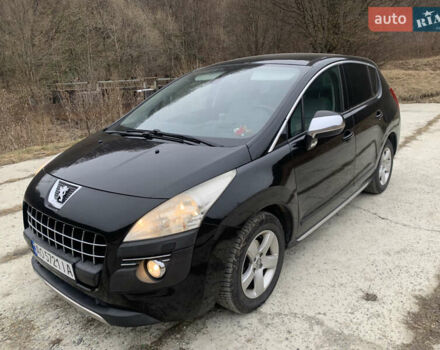 Черный Пежо 3008, объемом двигателя 1.56 л и пробегом 268 тыс. км за 9800 $, фото 2 на Automoto.ua