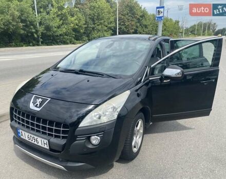 Черный Пежо 3008, объемом двигателя 1.6 л и пробегом 183 тыс. км за 9600 $, фото 13 на Automoto.ua