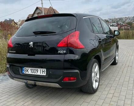 Черный Пежо 3008, объемом двигателя 2 л и пробегом 281 тыс. км за 8200 $, фото 5 на Automoto.ua