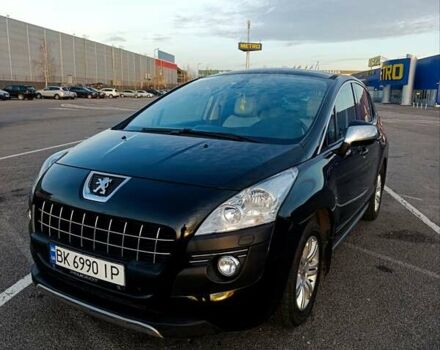 Черный Пежо 3008, объемом двигателя 1.56 л и пробегом 236 тыс. км за 7700 $, фото 19 на Automoto.ua