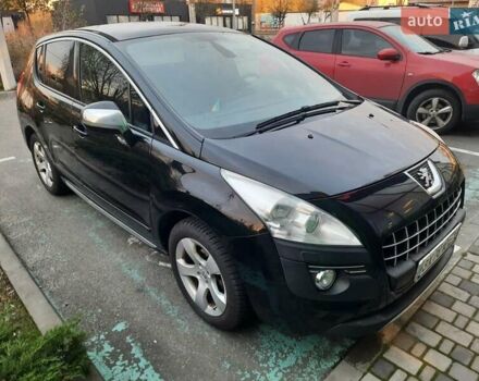 Черный Пежо 3008, объемом двигателя 1.6 л и пробегом 266 тыс. км за 7600 $, фото 11 на Automoto.ua