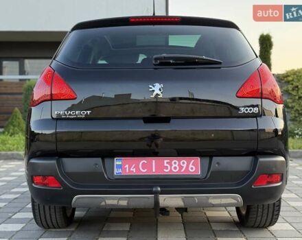 Чорний Пежо 3008, об'ємом двигуна 2 л та пробігом 229 тис. км за 10799 $, фото 61 на Automoto.ua