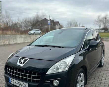 Черный Пежо 3008, объемом двигателя 2 л и пробегом 287 тыс. км за 8300 $, фото 1 на Automoto.ua