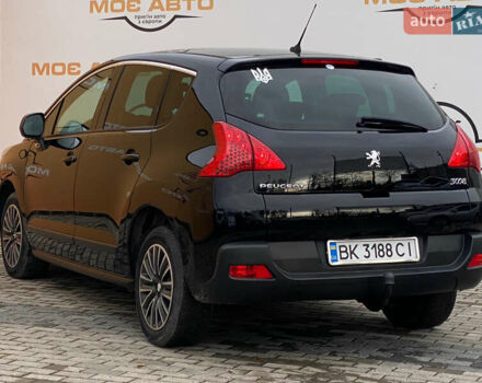 Черный Пежо 3008, объемом двигателя 1.6 л и пробегом 262 тыс. км за 8999 $, фото 5 на Automoto.ua