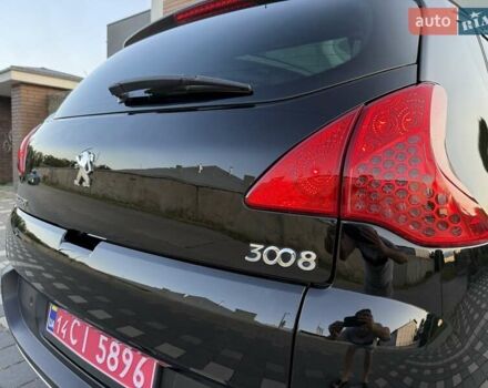 Чорний Пежо 3008, об'ємом двигуна 2 л та пробігом 229 тис. км за 10799 $, фото 65 на Automoto.ua