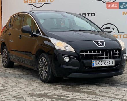 Черный Пежо 3008, объемом двигателя 1.6 л и пробегом 262 тыс. км за 8900 $, фото 5 на Automoto.ua