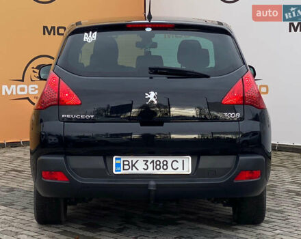 Черный Пежо 3008, объемом двигателя 1.6 л и пробегом 262 тыс. км за 8900 $, фото 3 на Automoto.ua