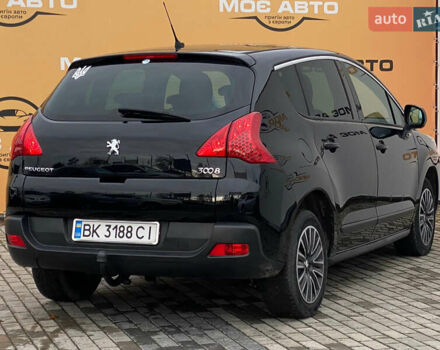Черный Пежо 3008, объемом двигателя 1.6 л и пробегом 262 тыс. км за 8900 $, фото 4 на Automoto.ua
