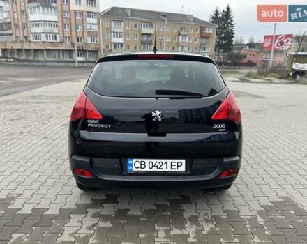 Черный Пежо 3008, объемом двигателя 1.56 л и пробегом 195 тыс. км за 7800 $, фото 3 на Automoto.ua