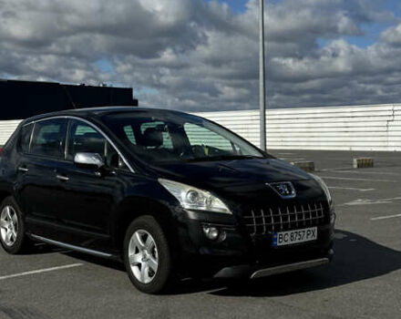 Черный Пежо 3008, объемом двигателя 2 л и пробегом 235 тыс. км за 10400 $, фото 1 на Automoto.ua