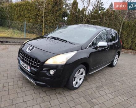 Черный Пежо 3008, объемом двигателя 2 л и пробегом 245 тыс. км за 10950 $, фото 13 на Automoto.ua