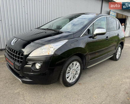 Черный Пежо 3008, объемом двигателя 1.6 л и пробегом 144 тыс. км за 9950 $, фото 1 на Automoto.ua