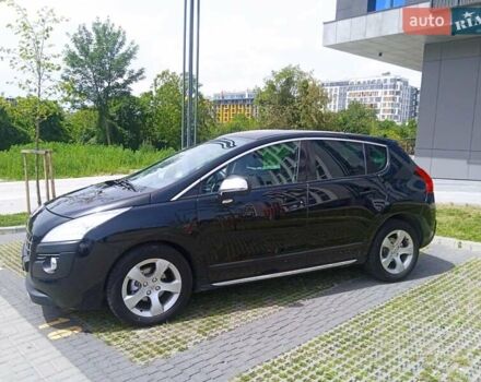 Черный Пежо 3008, объемом двигателя 1.56 л и пробегом 242 тыс. км за 8750 $, фото 5 на Automoto.ua