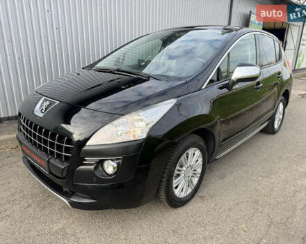 Черный Пежо 3008, объемом двигателя 1.6 л и пробегом 144 тыс. км за 9950 $, фото 9 на Automoto.ua