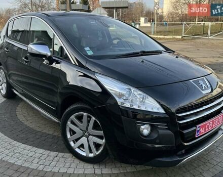 Чорний Пежо 3008, об'ємом двигуна 2 л та пробігом 268 тис. км за 10573 $, фото 1 на Automoto.ua