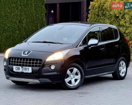 Черный Пежо 3008, объемом двигателя 1.6 л и пробегом 194 тыс. км за 9500 $, фото 5 на Automoto.ua