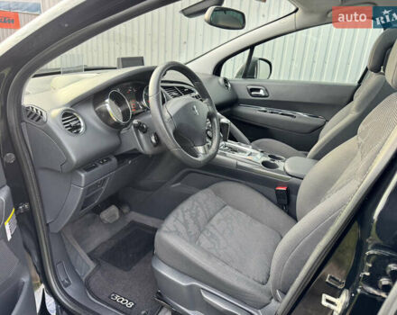 Черный Пежо 3008, объемом двигателя 1.6 л и пробегом 144 тыс. км за 9950 $, фото 10 на Automoto.ua