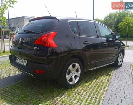 Черный Пежо 3008, объемом двигателя 1.56 л и пробегом 242 тыс. км за 8750 $, фото 6 на Automoto.ua