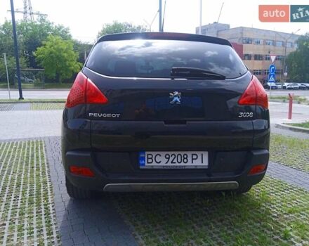 Черный Пежо 3008, объемом двигателя 1.56 л и пробегом 242 тыс. км за 8750 $, фото 9 на Automoto.ua