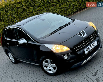Черный Пежо 3008, объемом двигателя 1.6 л и пробегом 194 тыс. км за 9500 $, фото 17 на Automoto.ua