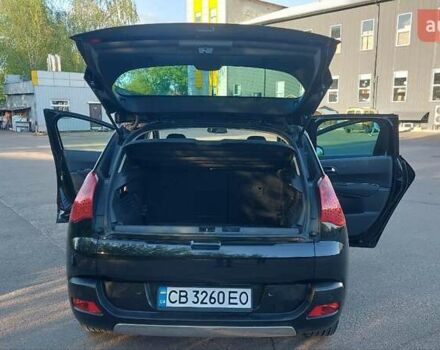 Черный Пежо 3008, объемом двигателя 1.6 л и пробегом 133 тыс. км за 8200 $, фото 1 на Automoto.ua