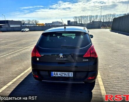 Чорний Пежо 3008, об'ємом двигуна 2 л та пробігом 213 тис. км за 9300 $, фото 4 на Automoto.ua