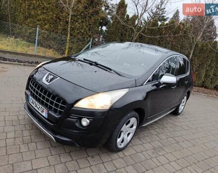 Черный Пежо 3008, объемом двигателя 2 л и пробегом 245 тыс. км за 10950 $, фото 11 на Automoto.ua