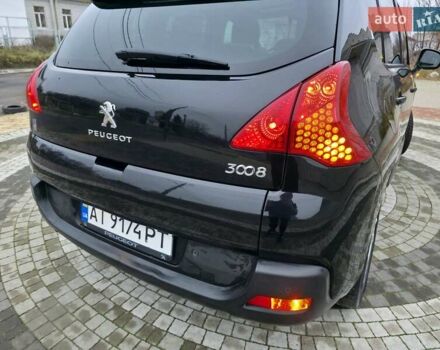 Черный Пежо 3008, объемом двигателя 2 л и пробегом 275 тыс. км за 10200 $, фото 13 на Automoto.ua