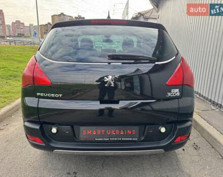 Черный Пежо 3008, объемом двигателя 1.6 л и пробегом 144 тыс. км за 9950 $, фото 7 на Automoto.ua