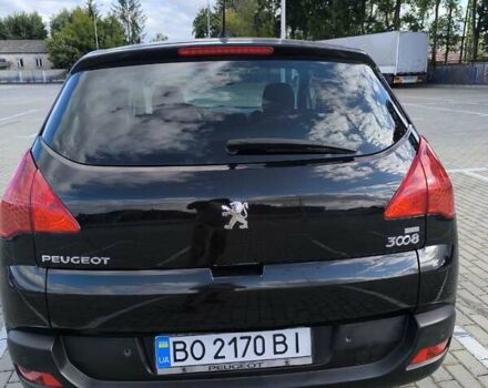Чорний Пежо 3008, об'ємом двигуна 1.56 л та пробігом 206 тис. км за 9550 $, фото 3 на Automoto.ua