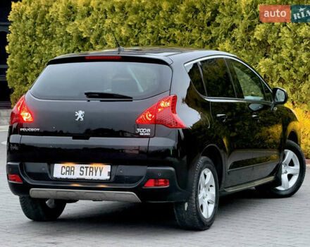 Черный Пежо 3008, объемом двигателя 1.6 л и пробегом 194 тыс. км за 9500 $, фото 2 на Automoto.ua