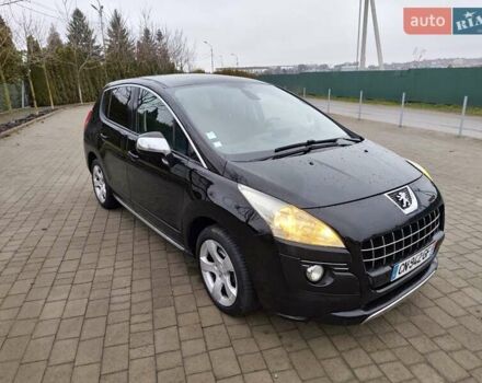 Черный Пежо 3008, объемом двигателя 2 л и пробегом 245 тыс. км за 10950 $, фото 5 на Automoto.ua