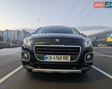 Черный Пежо 3008, объемом двигателя 1.56 л и пробегом 189 тыс. км за 9500 $, фото 4 на Automoto.ua