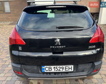 Черный Пежо 3008, объемом двигателя 2 л и пробегом 211 тыс. км за 10900 $, фото 3 на Automoto.ua