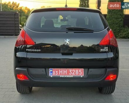Черный Пежо 3008, объемом двигателя 1.6 л и пробегом 229 тыс. км за 9250 $, фото 13 на Automoto.ua