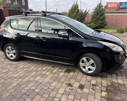 Черный Пежо 3008, объемом двигателя 2 л и пробегом 211 тыс. км за 10900 $, фото 4 на Automoto.ua