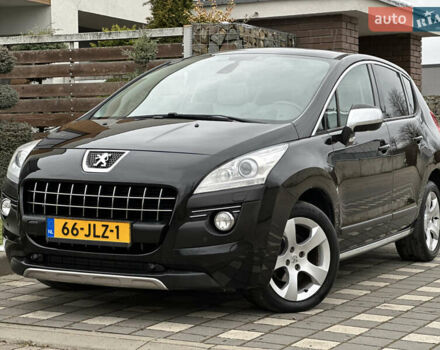 Черный Пежо 3008, объемом двигателя 1.6 л и пробегом 222 тыс. км за 9950 $, фото 1 на Automoto.ua