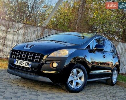 Черный Пежо 3008, объемом двигателя 1.6 л и пробегом 185 тыс. км за 8750 $, фото 1 на Automoto.ua