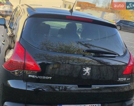 Черный Пежо 3008, объемом двигателя 1.6 л и пробегом 185 тыс. км за 8750 $, фото 19 на Automoto.ua