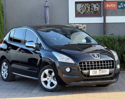 Чорний Пежо 3008, об'ємом двигуна 1.6 л та пробігом 247 тис. км за 9700 $, фото 1 на Automoto.ua