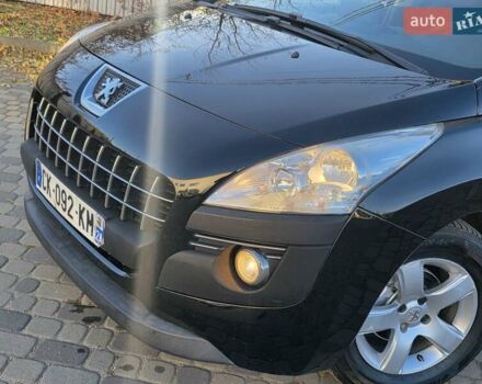 Черный Пежо 3008, объемом двигателя 1.6 л и пробегом 185 тыс. км за 8750 $, фото 2 на Automoto.ua