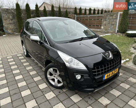 Черный Пежо 3008, объемом двигателя 1.6 л и пробегом 222 тыс. км за 9950 $, фото 87 на Automoto.ua