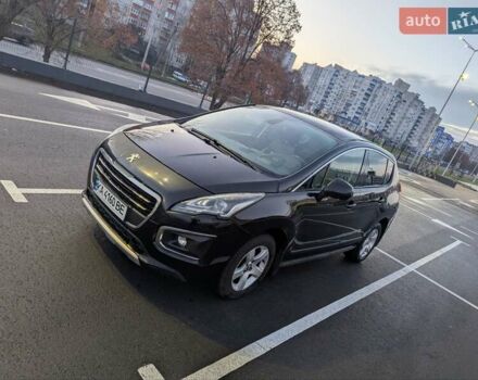 Черный Пежо 3008, объемом двигателя 1.56 л и пробегом 189 тыс. км за 9500 $, фото 6 на Automoto.ua
