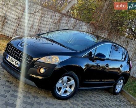 Черный Пежо 3008, объемом двигателя 1.6 л и пробегом 185 тыс. км за 8750 $, фото 3 на Automoto.ua