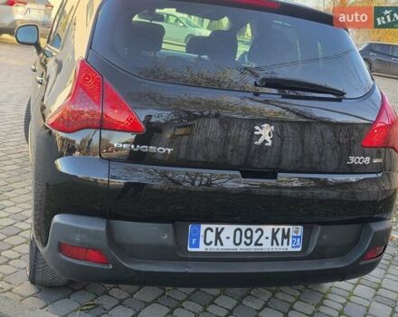 Черный Пежо 3008, объемом двигателя 1.6 л и пробегом 185 тыс. км за 8750 $, фото 45 на Automoto.ua