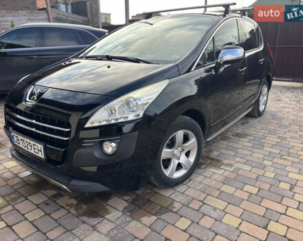 Черный Пежо 3008, объемом двигателя 2 л и пробегом 211 тыс. км за 10900 $, фото 1 на Automoto.ua
